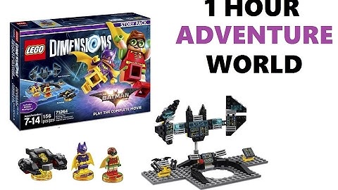 Lego Dimensions: The Batman Movie Adventure World (1 hour) Gameplay Ps4
