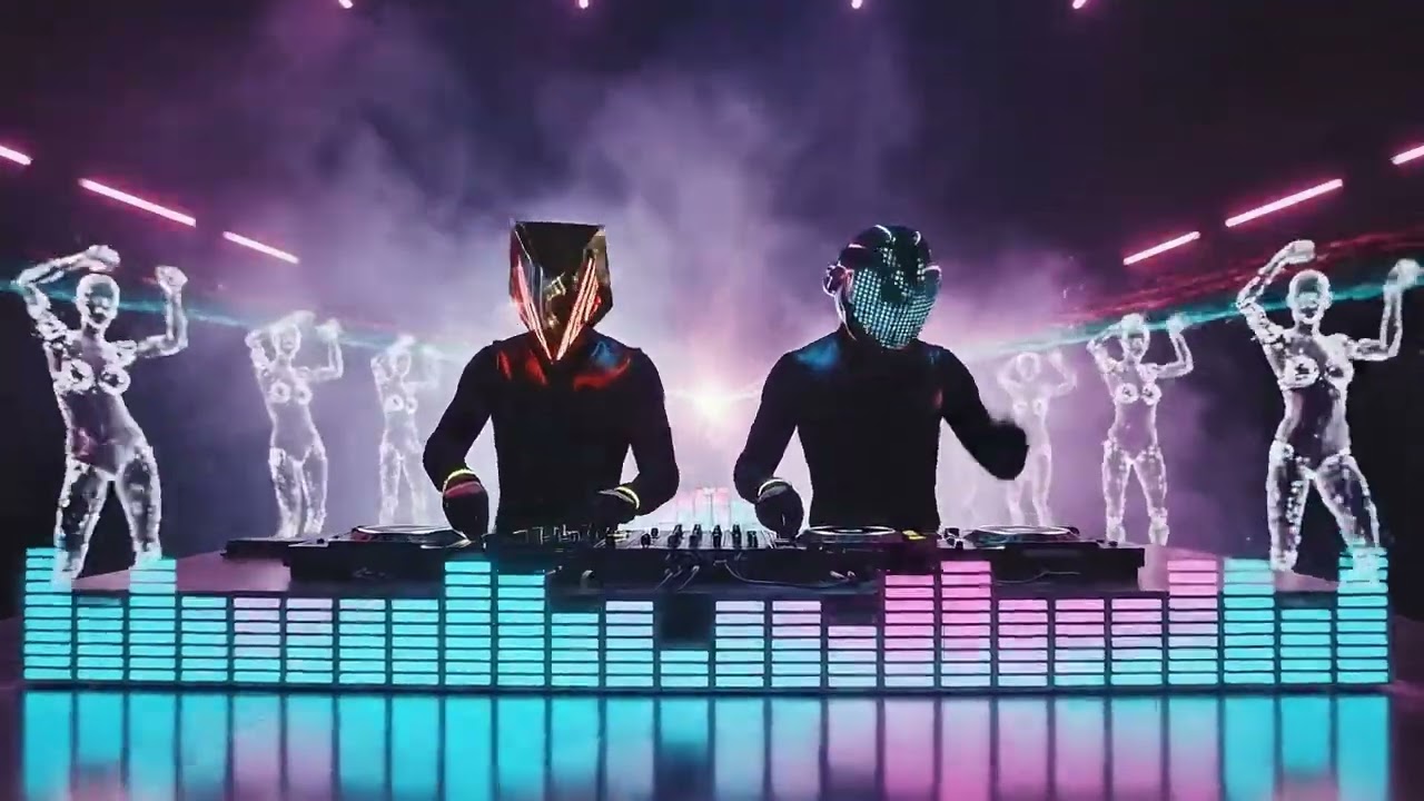 🔥 French house / electro funk nu-disco Groove: Cinematic Robot Funk Mix (Entertainment/Vibes) 🤖✨