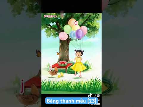 Bảng thanh mẫu trong tiếng Trung (đầy đủ 23 âm)