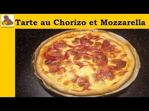 tarte-au-chorizo-et-mozzarella