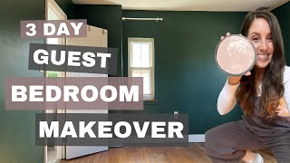 3 Day (Budget Friendly!!) Guest Bedroom Makeover!