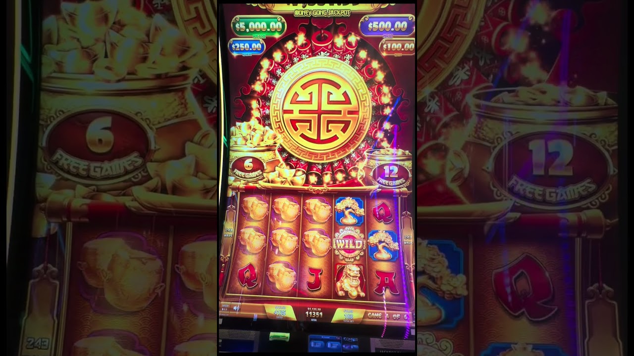 MONEY GONG 🔔 $18.80 Bet | RARE FREE GAMES FEATURE 😱LUCK HAS ARRIVED 🍀 Check out this line hit!🔥