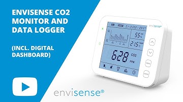 EnviSense CO2 monitor and data logger | Ventilationland