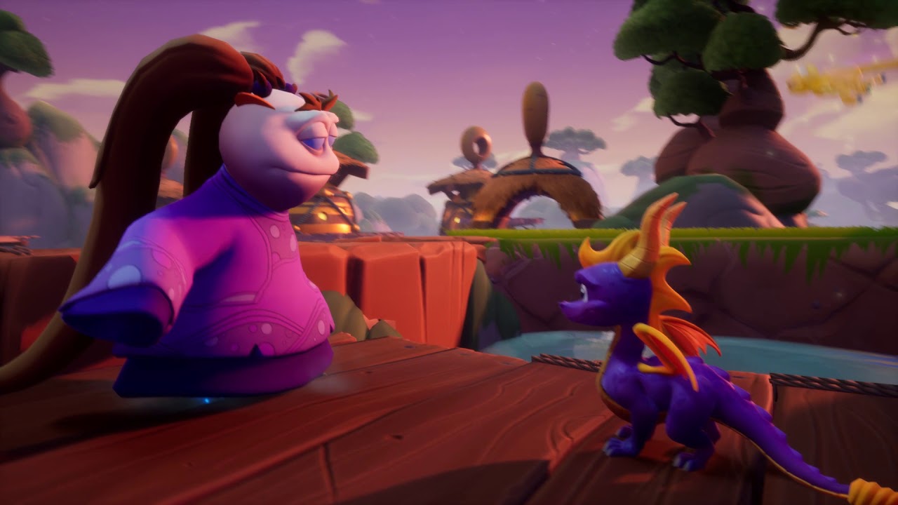 Spyro Reignited Trilogy Ripto Rage: World 3 Mystic Marsh.