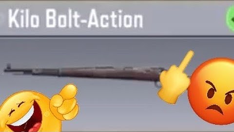 New rifle, new annoying tryhards