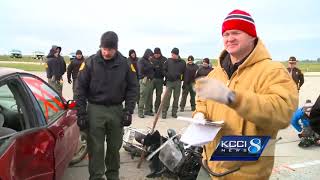 Iowa State Patrol crashes motorcycles for critical training program