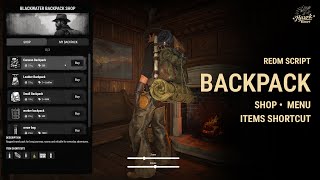 Backpack - Redm Script