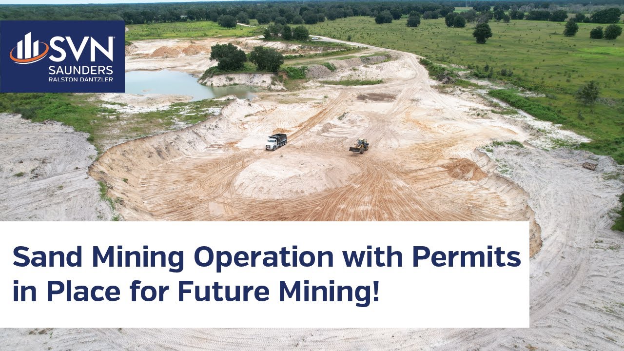 Gilchrist County Mining Acreage | 240 ± AC | Income-Producing | Development | FOR SALE in Trenton FL