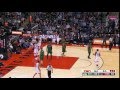 Demar derozan goes waaaaaaaaaay up with the floater 