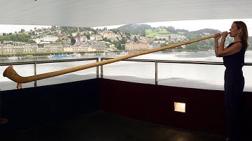 The Alpine Horn Challenge on Sarah´s Music