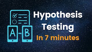 Hypothesis testing in statistics