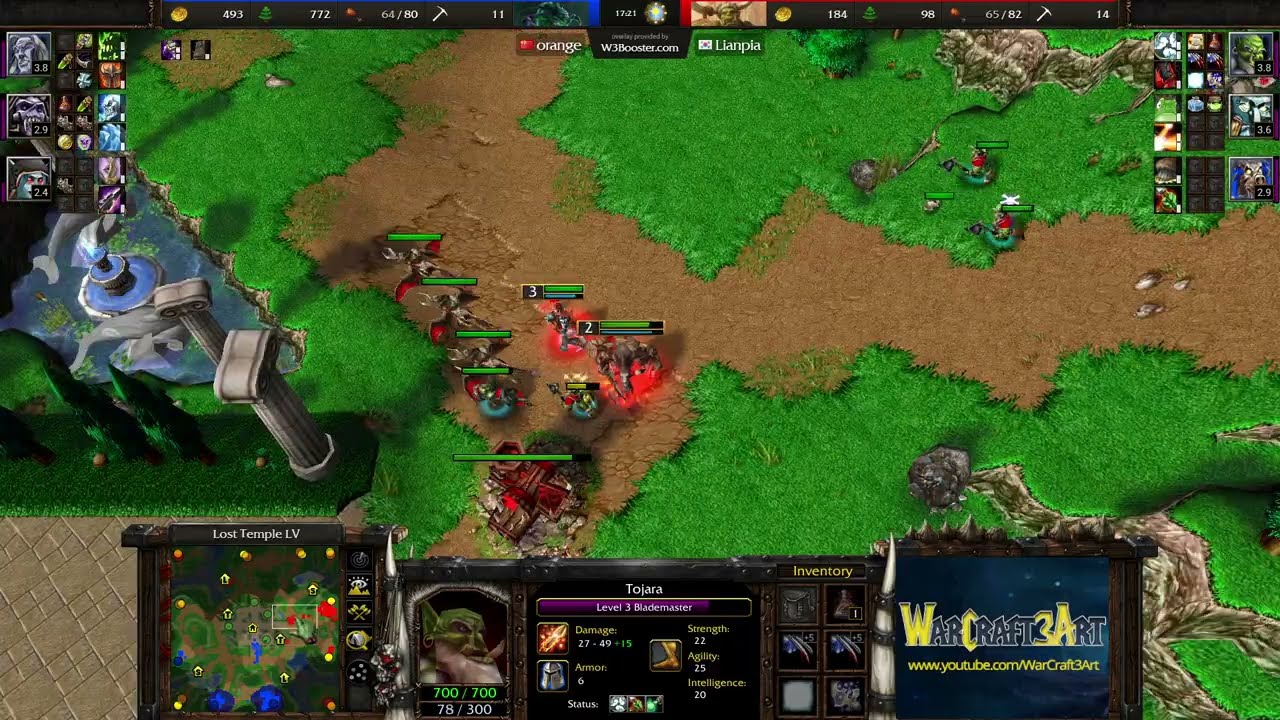 Lyn(ORC) vs eer0(UD) - Warcraft 3: Classic - RN8889