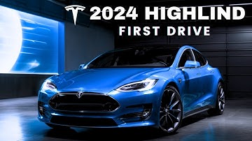 2024 Modern Vehicle Tesla Model 3 Highland Electric Cars First Drive