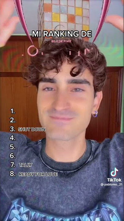 BLACKPINK 'Born Pink' Album ranking  from TikTok Pt. 3👀