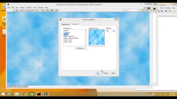 How to Customize LabVIEW VI backgrounds