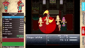 Chrono Trigger Any% No LSS Speedrun in 3:01:29