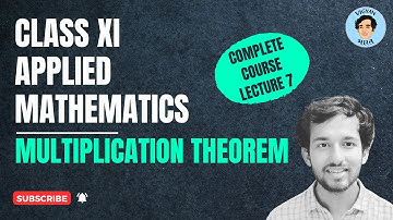Multiplication Theorem on Probability | Class 11 Applied Maths | Vigyan Bharat | Nikhil Raghav