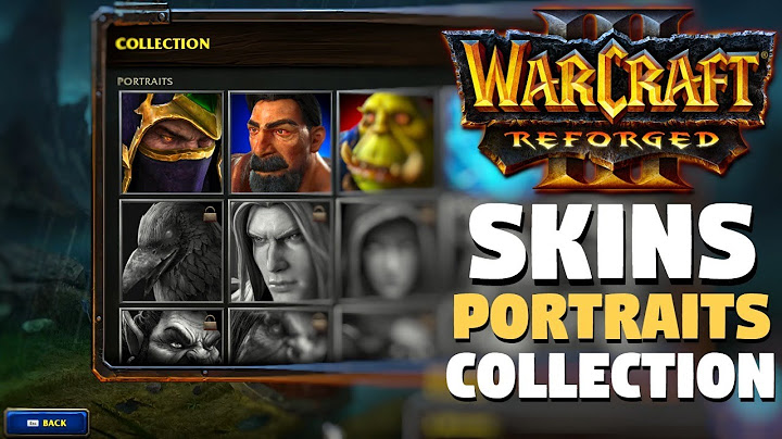 Skins, Portraits & Collections in Warcraft 3 Reforged