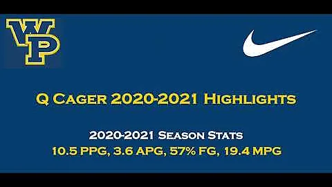 Q Cager WPU 2020-2021 Highlights