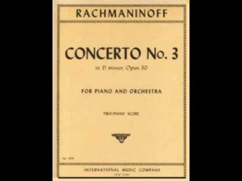 Rachmaninoff Piano Concerto no 3 for solo piano arr Lee Mitchell 2016