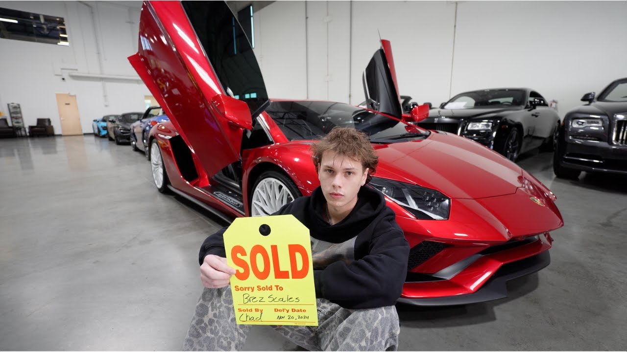 i bought a lamborghini aventador at 20 years old... - YouTube