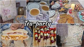 Friends ko Chai par Bhulaya | چائے پارٹی تھی۔ | Snacks | Sunday FunDay #tikkasandwich #fruitsticks