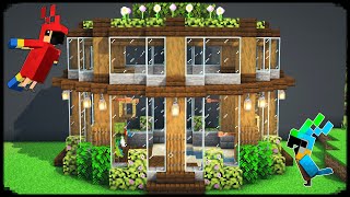 Minecraft: How to Build a Parrot House