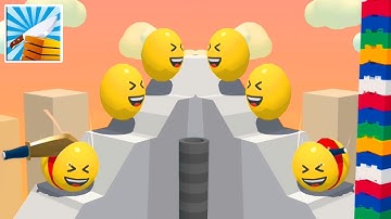 Slice It All 🔪🎃🪓 Level 53-54 | Gameplay Walkthrough Part 13 [Android & iOS]