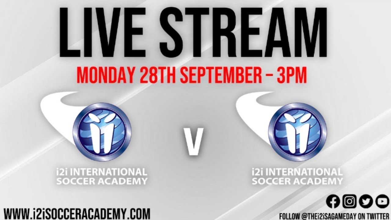 i2i Soccer Academy Live Stream