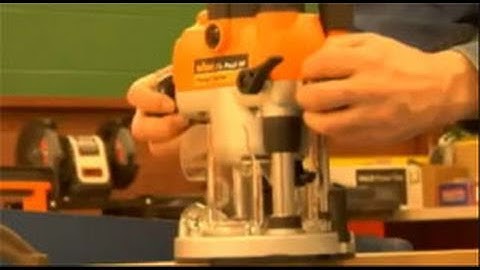 Triton 2-1/4 HP Router Video Demonstration
