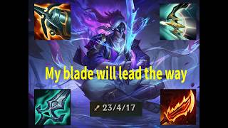 Master Yi 23 kill game carry | Most balanced champion