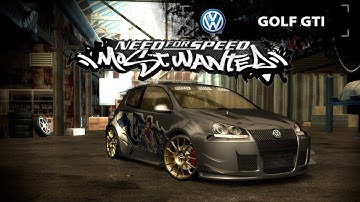NFS MW / REDUX MOD 2020 / Volkswagen Golf GTI JUNKMAN TUNING/ 1080p60fps