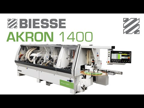 The Akron 1400 is a range of single-sided edgebanding machines for the application of edging in either rolls or strips. Compact working units designed to sim...