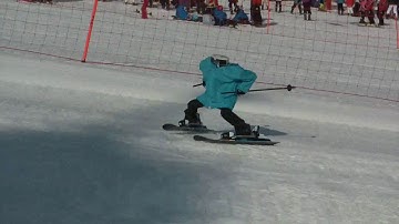 Skiing robot in Pyeong Chang 2018