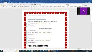 web application constants  &  Operator Types عملي 3 screenshot 2