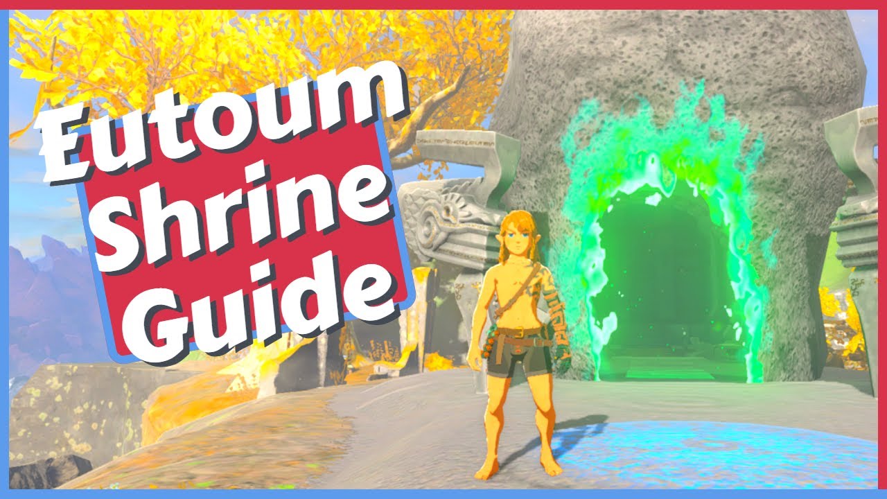 Eutoum Shrine Guide + Chests in Zelda Tears of the Kingdom (Infiltration) (TOTK)