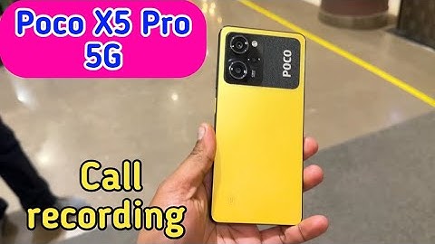 Call Recording Enable In Poco X5 Pro 5G, How To Auto Call Recording In Poco X5 Pro 5G,