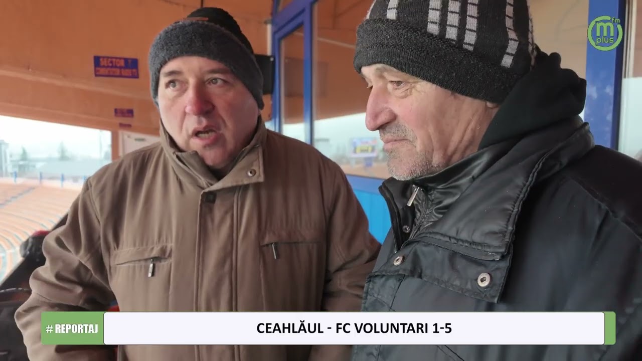 Reportaj la partida Ceahlăul   FC Voluntari 1 5