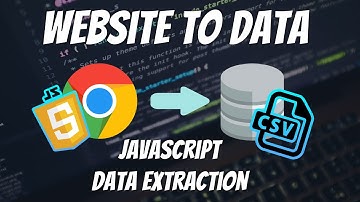How to Extract Data from ANY Website to CSV