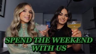 SPEND THE WEEKEND WITH US | DRINKING, SHOPPING + MUKBANGS | Romy Morris