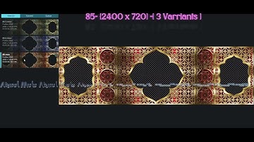 85= {2400 x 720] =[ 3 Varriants ] | Visual Wala #vj #visuals #abstract #aftereffects #music #viral