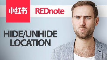 How To Hide/Unhide Location On Your Profile On REDnote App | Step By Step