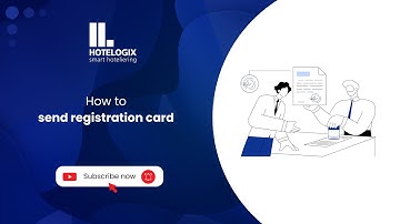 Send a Registration Card to Guests with Hotelogix