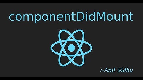 Reactjs 16 tutorial #23 Component Did Mount example