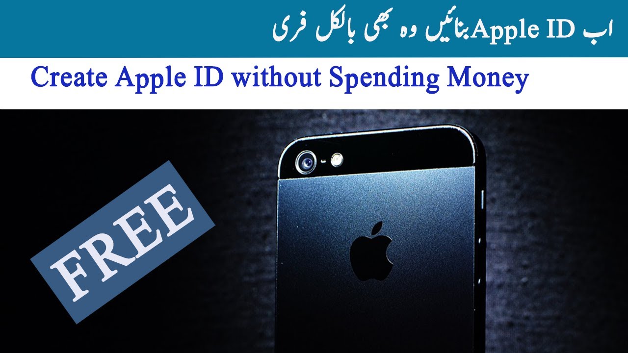 How To Create Apple Id Or Gmail 2020 PC In Urdu Hindi ZUBI TARAR YouTube