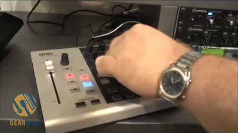 Steinberg CC121 Controller Wheeled Out At 125th AES 2008