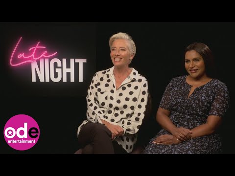 Late Night: Emma Thompson and Mindy Kaling reveal what they stole from set!