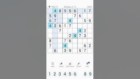 13 MAY 2021 - SUDOKU DAILY CHALLENGE