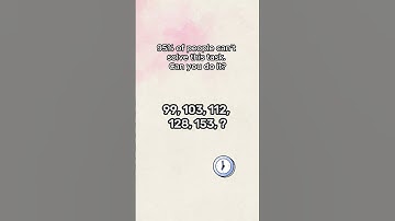 Logical puzzles  Hard IQ test 77 Bet you can