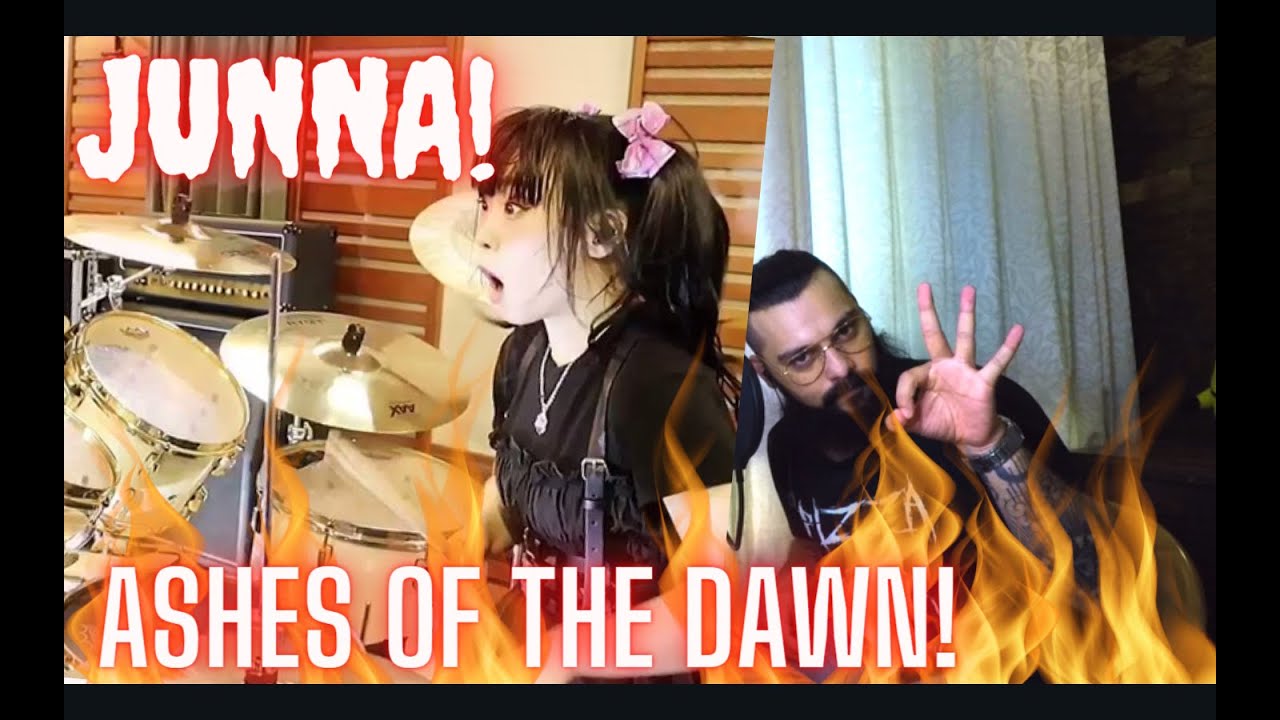 БАРАБАНЩИК РЕАКЦИЯ НА 【ДЖУННУ】| Ashes of the Dawn - DragonForce |(КАВЕР НА БАРАБАНЫ!!) | [РЕАКЦИЯ...